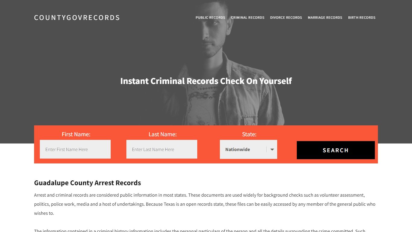 Guadalupe County Arrest Records | Get Instant Reports On ...